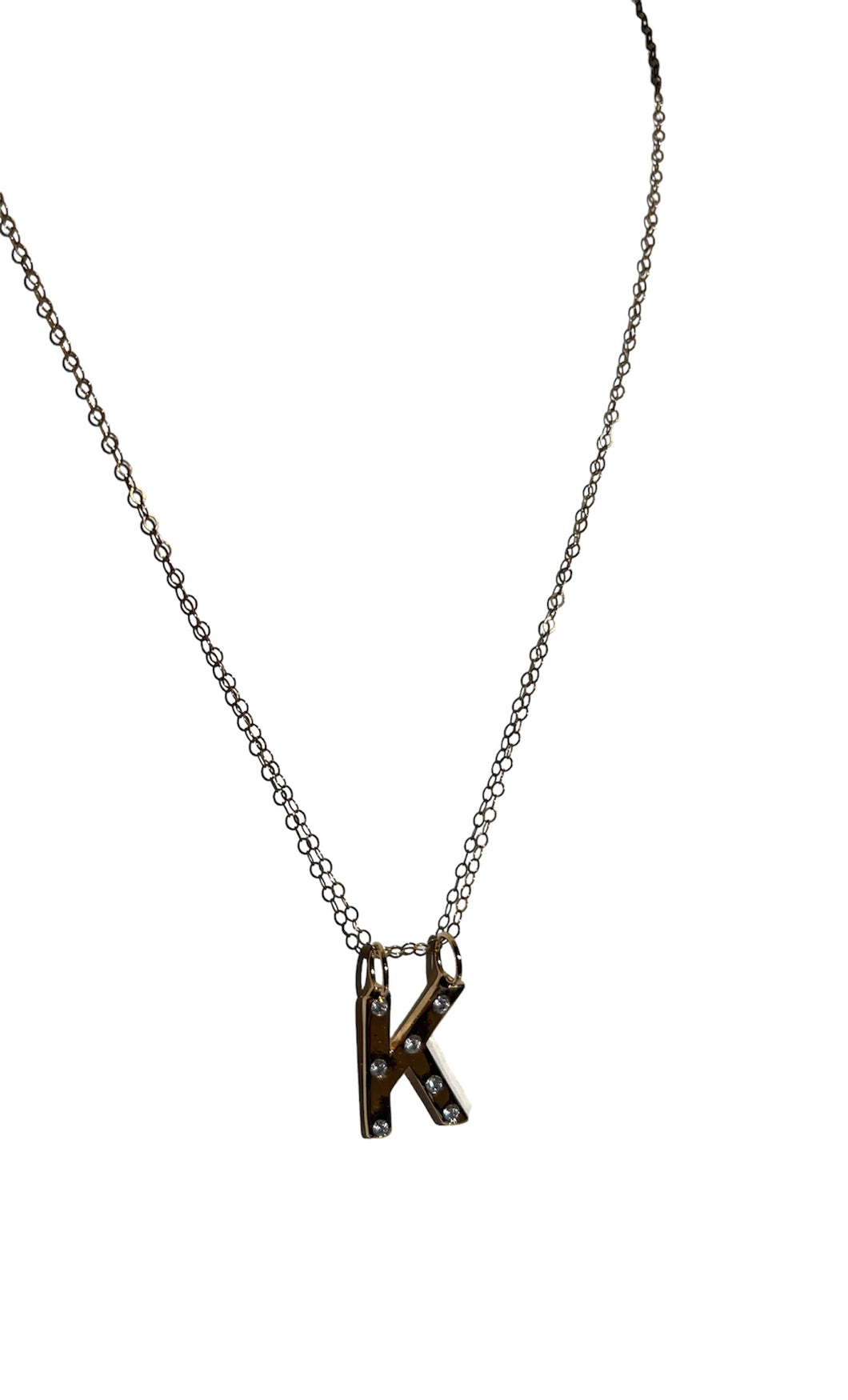 Shine The Way Initial Necklace