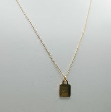 Load image into Gallery viewer, Be Kind Lock Necklace