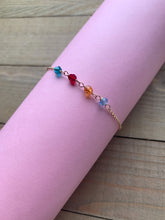 Load image into Gallery viewer, Birthstone Love Bracelet