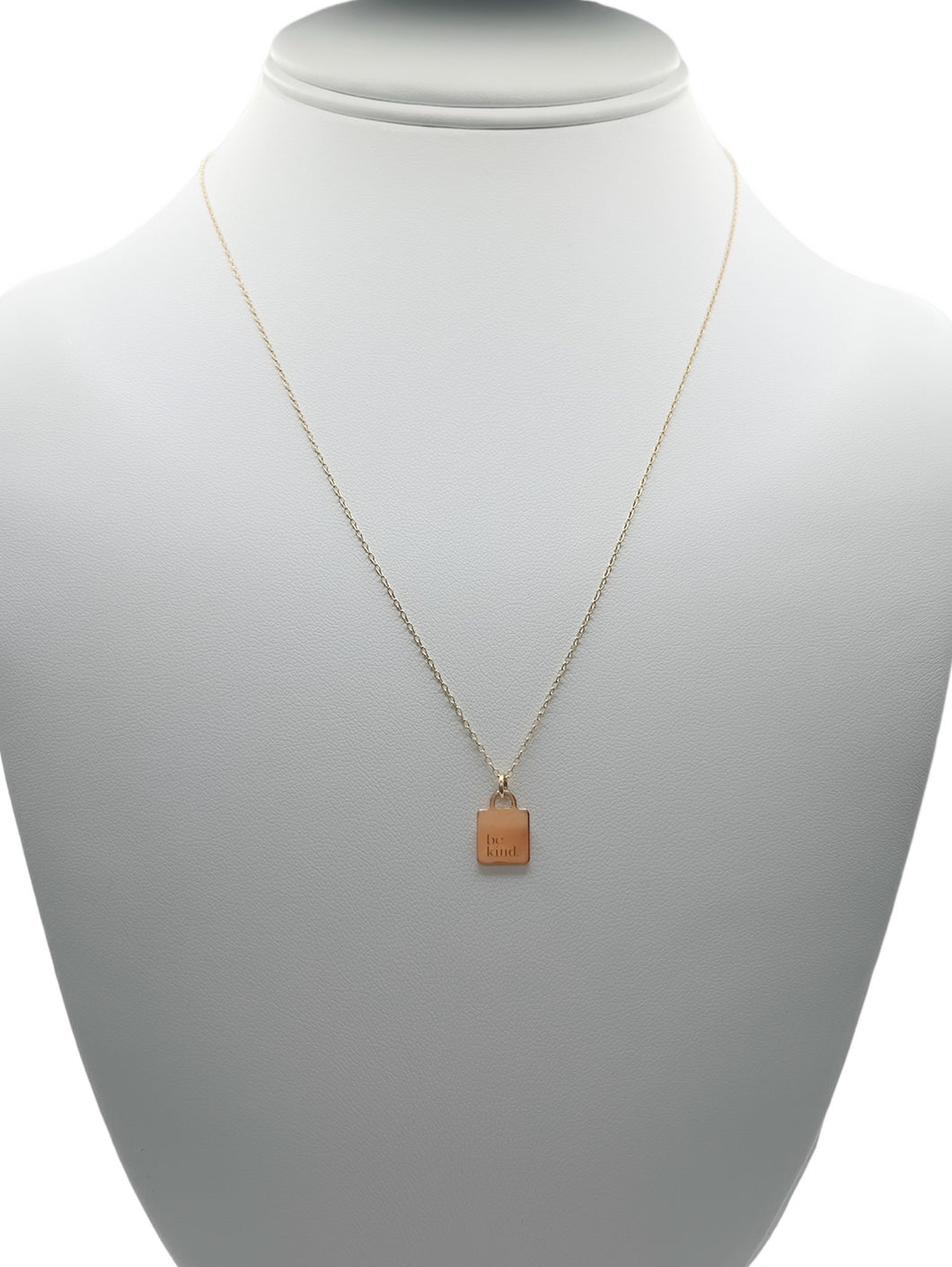 Be Kind Lock Necklace